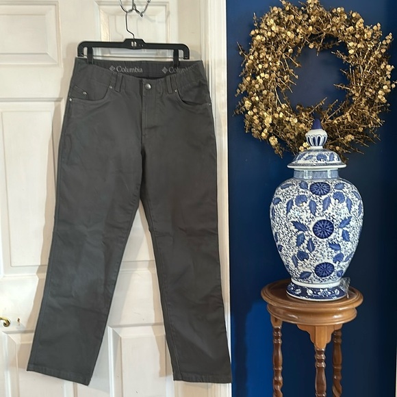 Columbia Other - Men’s Columbia Cotton Blend Pilot Peak 5 Pocket Pants Size 34 x 30
